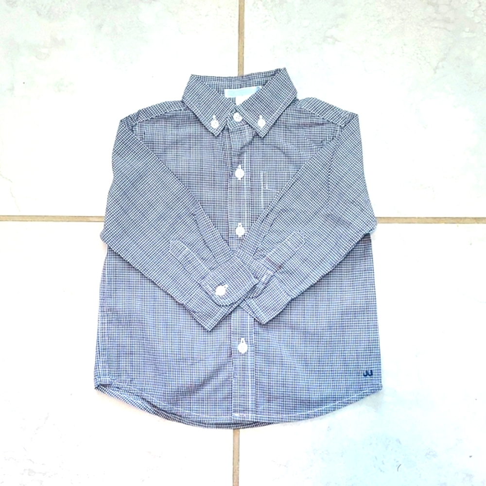 Janie and Jack baby button down. Size 12-18